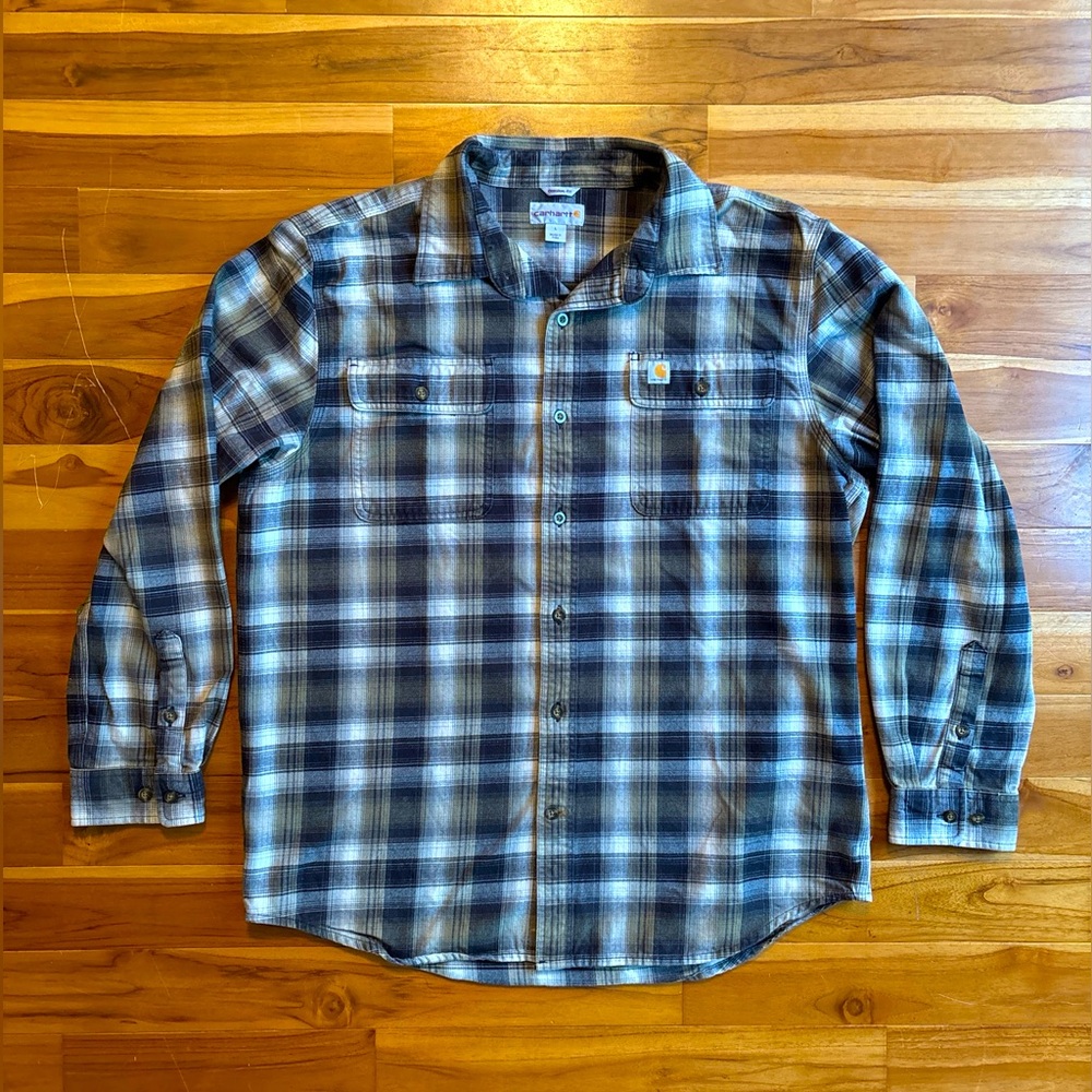 Vintage 90’s Carhartt Heavy Flannel L